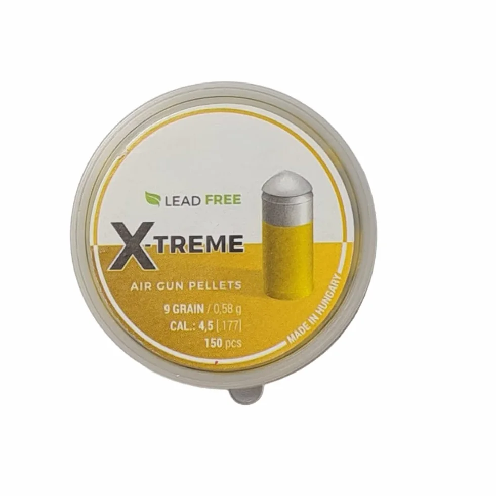 X Treme Pallini 4.5 45 mm Piombo Aria Compressa Gas CO2