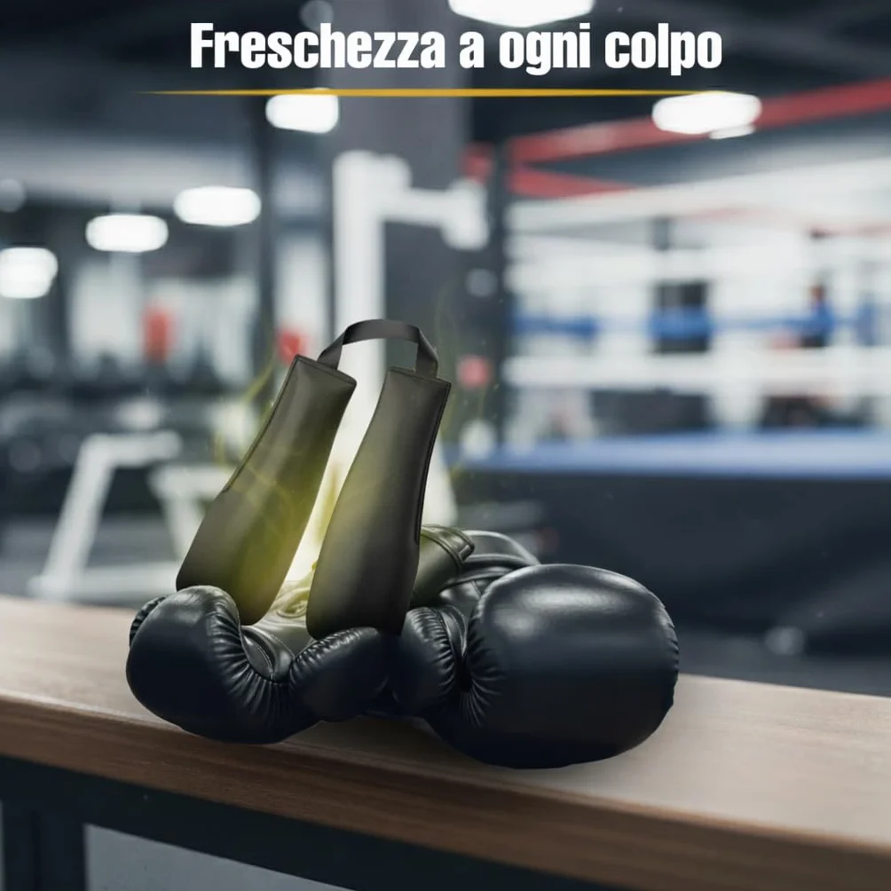 Deodorante Guanti Boxe e Altri Sport - Elimina Odori e Umidità - Accessorio Essenziale per Attrezzature da Boxe