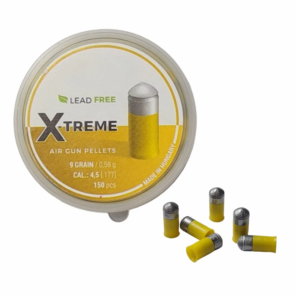 X Treme Pallini 4.5 45 mm Piombo Aria Compressa Gas CO2