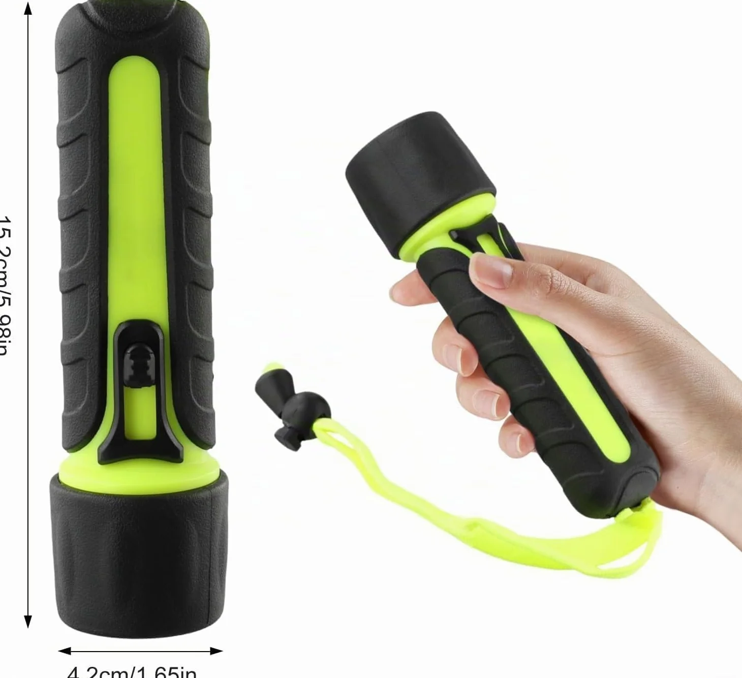 Torcia Elettrica Subacquea Impermeabile LED 8000LM 50M Scuba Diving Lampada