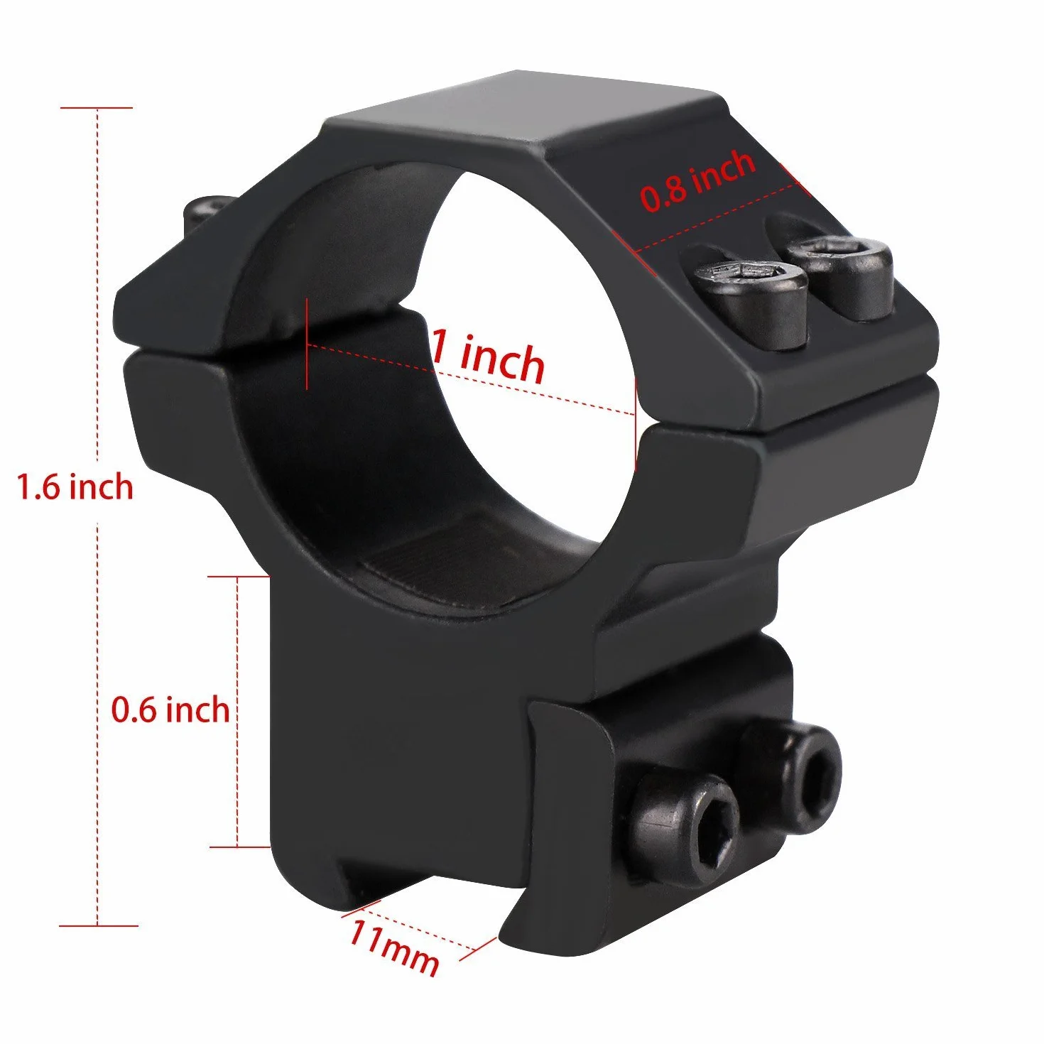 Anelli di Montaggio per mirino, 25,4mm