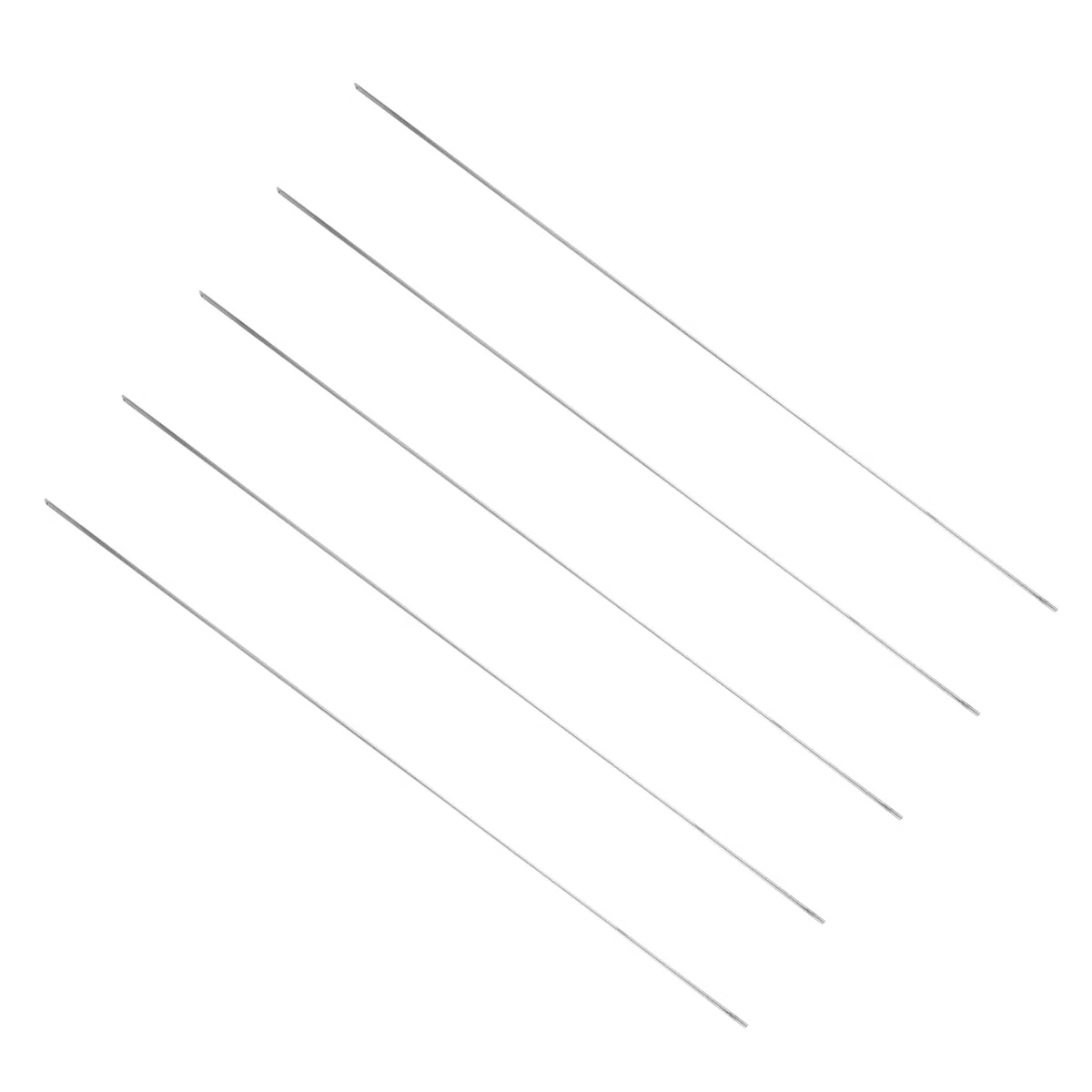 Cabilock 5 Pezzi Aghi Esca in Acciaio Resistente per Pesca Ago per Vermi Rapido e Pulito Accessori per Montaggio Esche in Acqua Leggera e Salata Attrezzatura Portatile per Pescatori