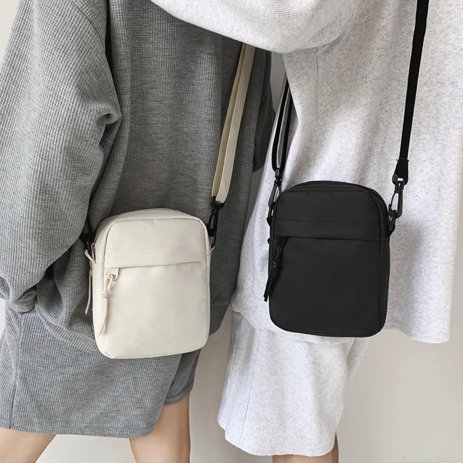 Zaino per Spalla Piccola, Borsa a Tracolla, Borse a Tracolla per Uomini e Donne, Borsa a Tracolla Versatile, Per Escursioni, Camminando, Ciclismo, Viaggio, Ciclismo, Caricabatterie USB