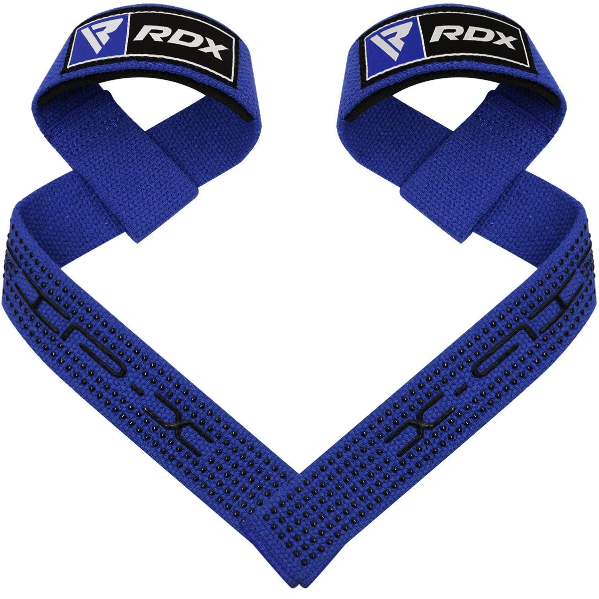 RDX Lifting Straps for Weightlifting – 100% Cotton Heavy Duty Gym Wrist Strap with 5MM Neoprene Padding, 60CM Anti-Slip Hand Grip Wraps for Deadlifts Powerlifting Workouts Strength Training, Men Women