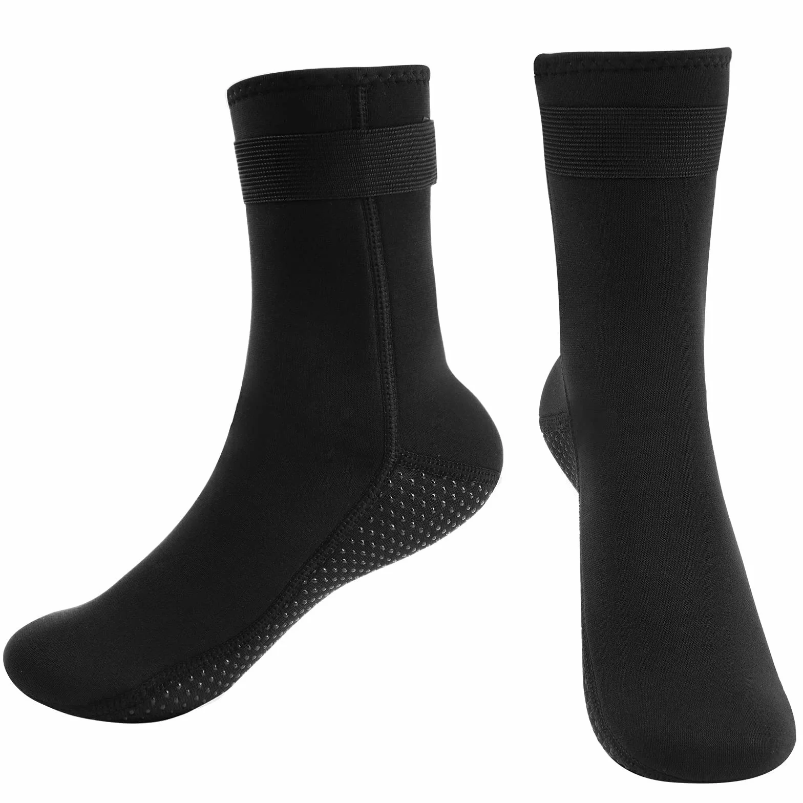 flintronic Calzini da Immersione, Calzini Neoprene, Calze in Neoprene da 3 mm, Calze Nuoto Antiscivolo, Calze Subacquea per Subacquee, Snorkeling, Surf, Vela, Immersioni, Kayak