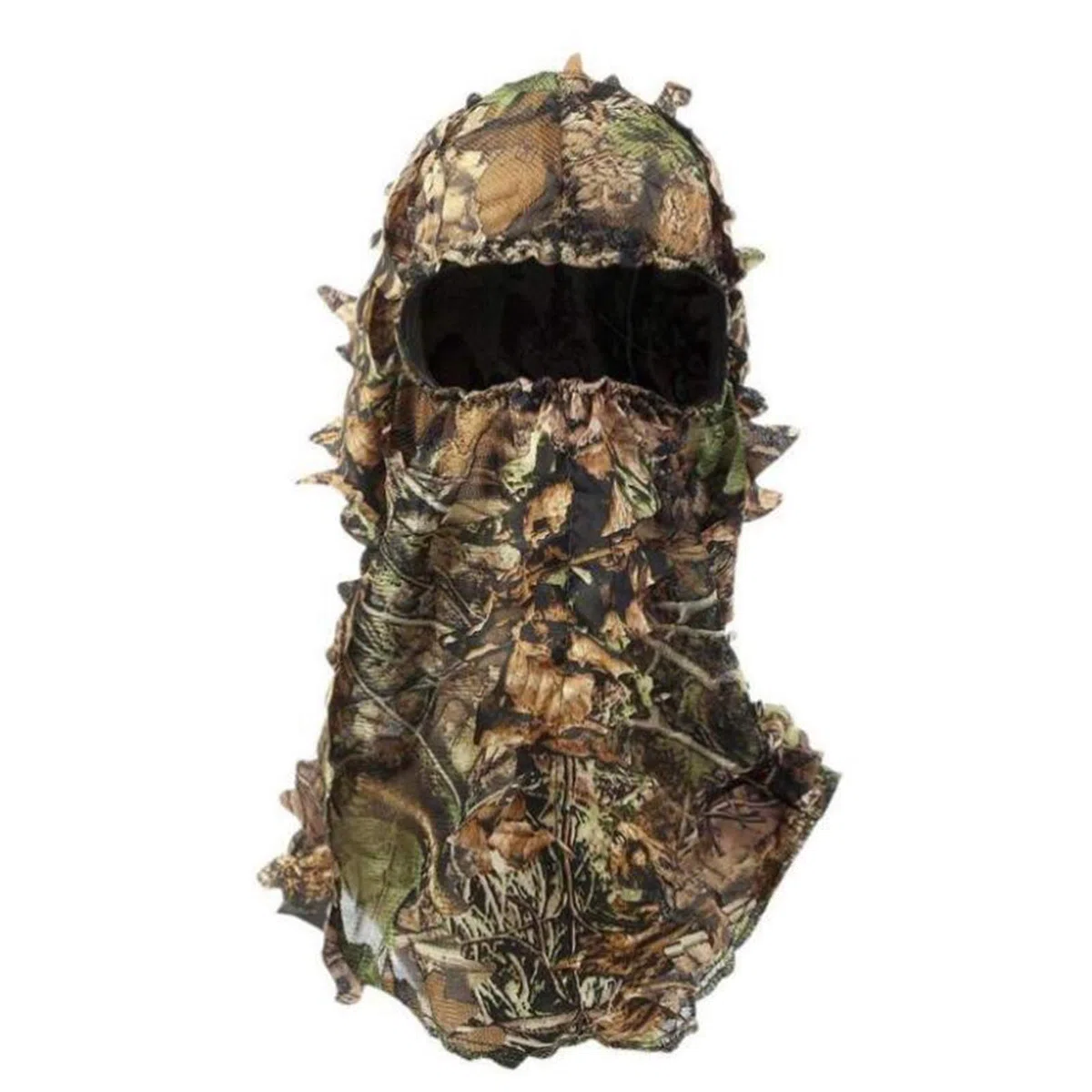 3D Foglia Mimetica Maschera, Foglie Camouflage Caps Cappello a Foglie Mimetiche Ghillie Cappello da Caccia al Tacchino per Esterno