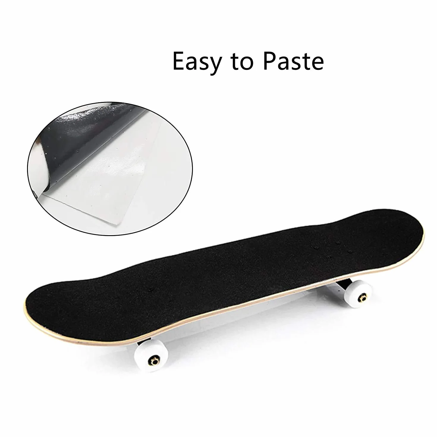 Skateboard Grip Tape 84x23cm Griptape antiscivolo foglio singolo a grana grossa