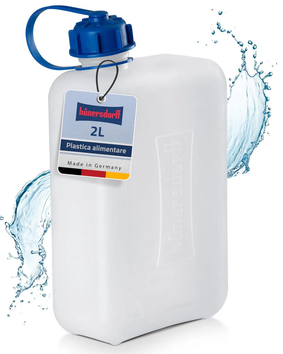 hünersdorff Tanica per acqua ECO con tappo avvitabile, 2 l, 810250