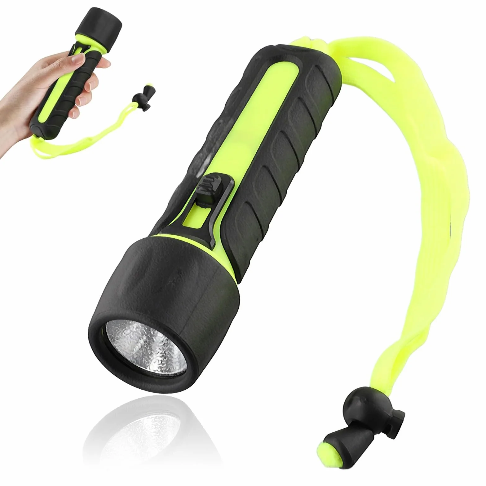 Torcia Elettrica Subacquea Impermeabile LED 8000LM 50M Scuba Diving Lampada