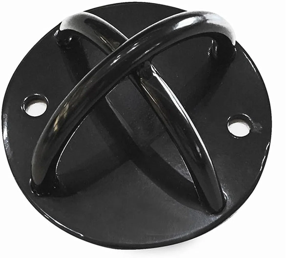 G5 HT SPORT【Gancio Da Parete E Soffitto/Anello di Ancoraggio Ø12 cm per, Sospension-Trainer, Yoga Swing 】 anelli da ginnastica Supporto Parete & Soffitto 360° in Acciaio,Portata 450 kg