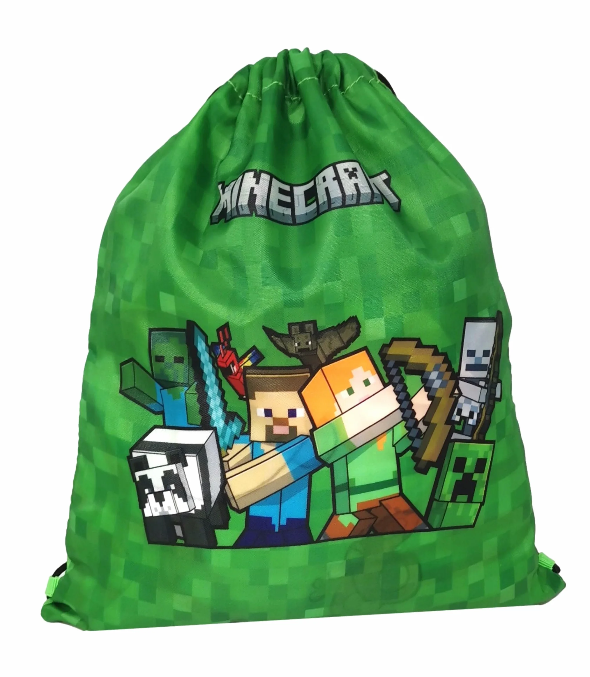 Theonoi Minecraft - Borsa da palestra, borsa da nuoto, borsa sportiva, borsa sportiva, borsa per scarpe, zaino da palestra