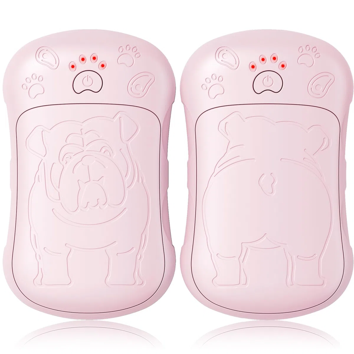 Scaldamani elettrici, set da 2 pezzi, batteria da 6000 mAh, scaldamani elettrici, riutilizzabili, ricaricabili, ideali per sport all'aria aperta, caccia, golf, campeggio, regalo caldo per donne,