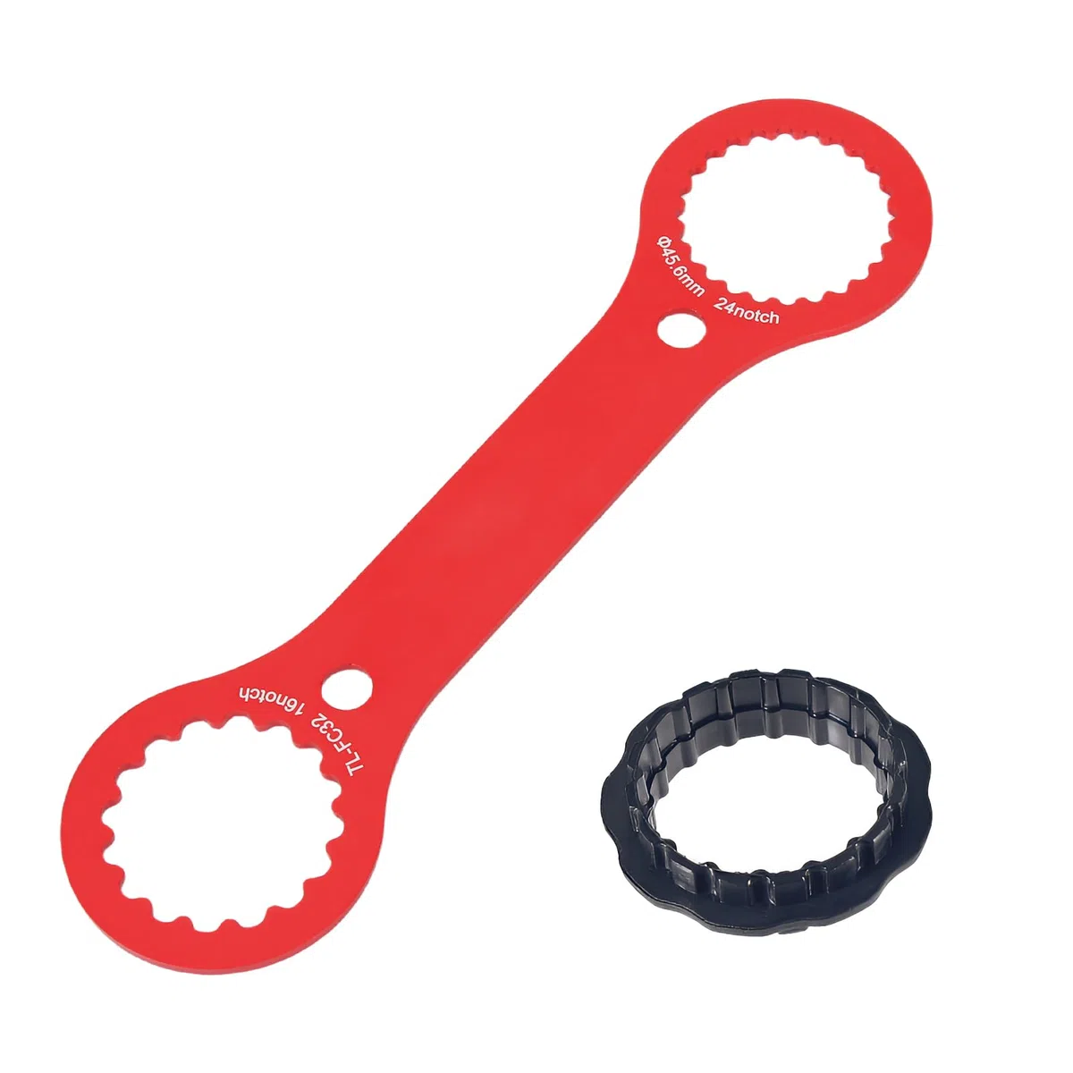 Chiave Movimento Centrale - Attrezzo per Freni a Disco per Bicicletta, Compatibile con Dischi Freno Shimano Centerlock e Attrezzi per Un Facile Montaggio e smontaggio