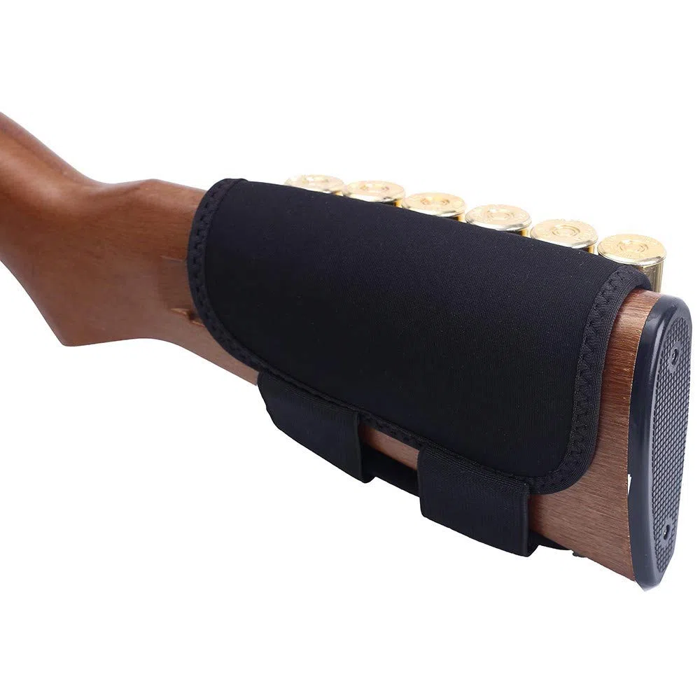 Tactical 6 Round Shotgun Buttstock Porta Munizioni 12/20 Ga Bullet Carrier Caccia Militare Fucile Softair Butt Butt Cartuccia Custodia