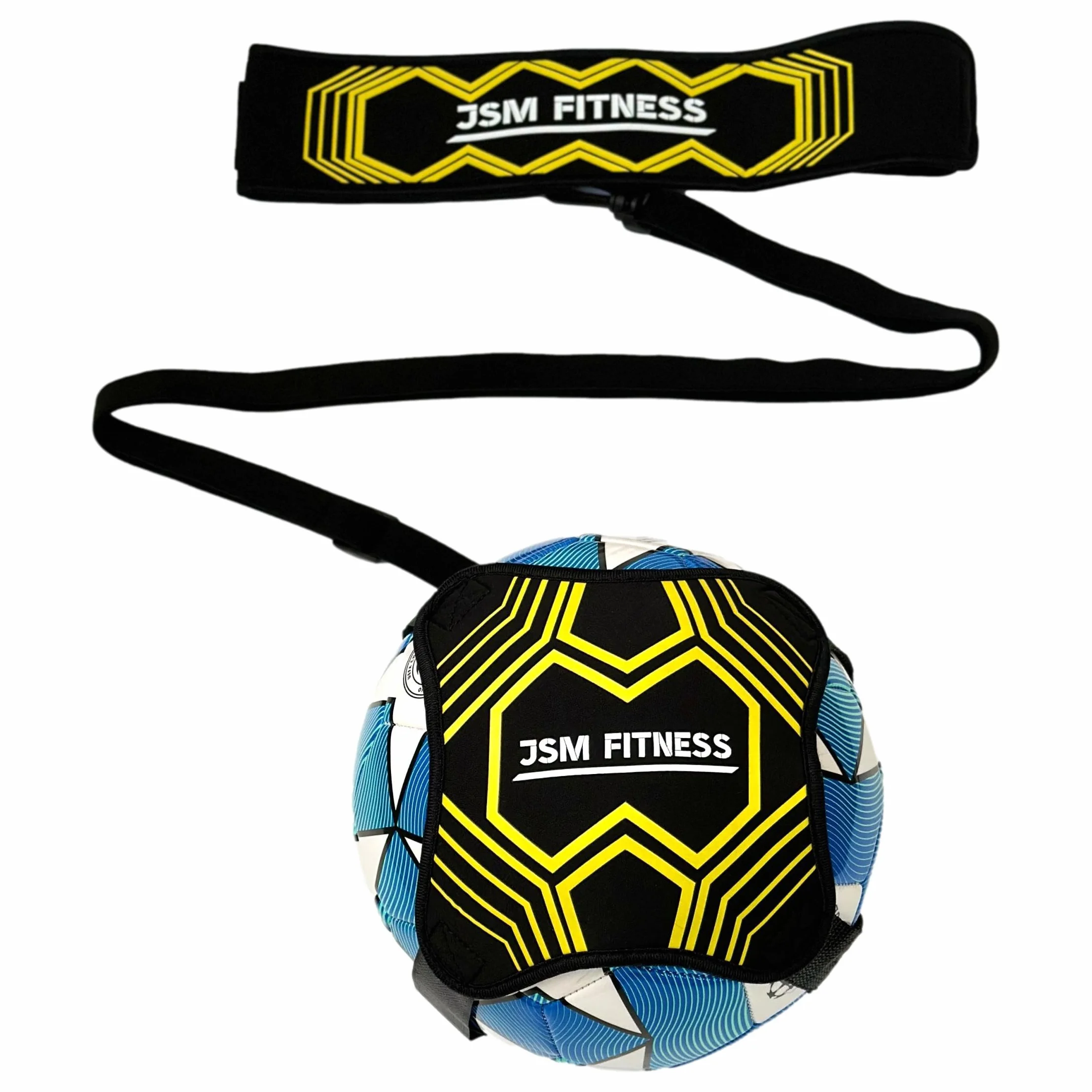 Elastico 360 Gradi Fascia per Trainer Calcio - Kit Allenamento Calcio con Cintura Regolabile