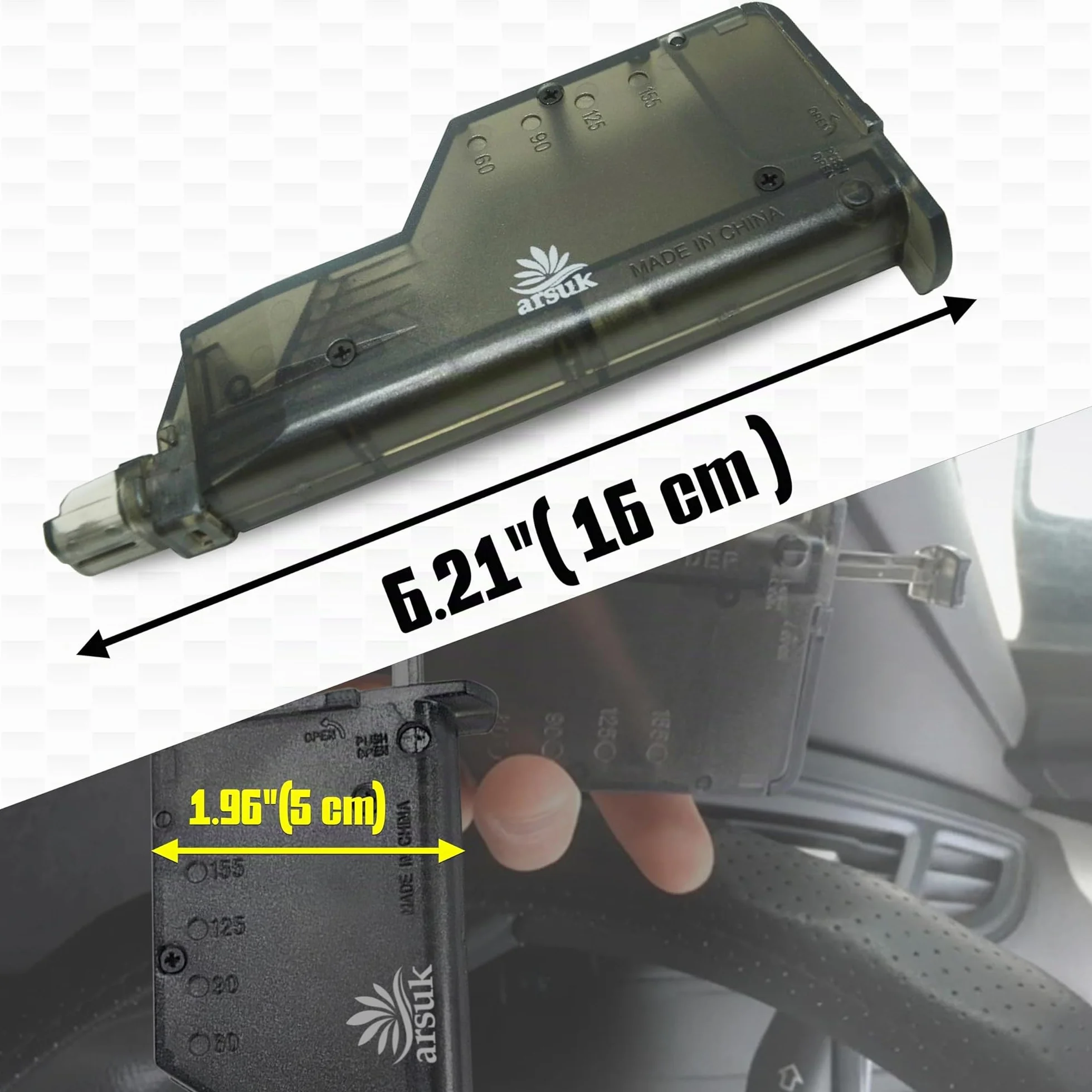 ARSUK Speed Loader Airsoft 6 mm con Adattatore – Caricatore Rapido per Pallini – Strumento di Ricarica Veloce per Caricatori, Pistole e Fucili Softair