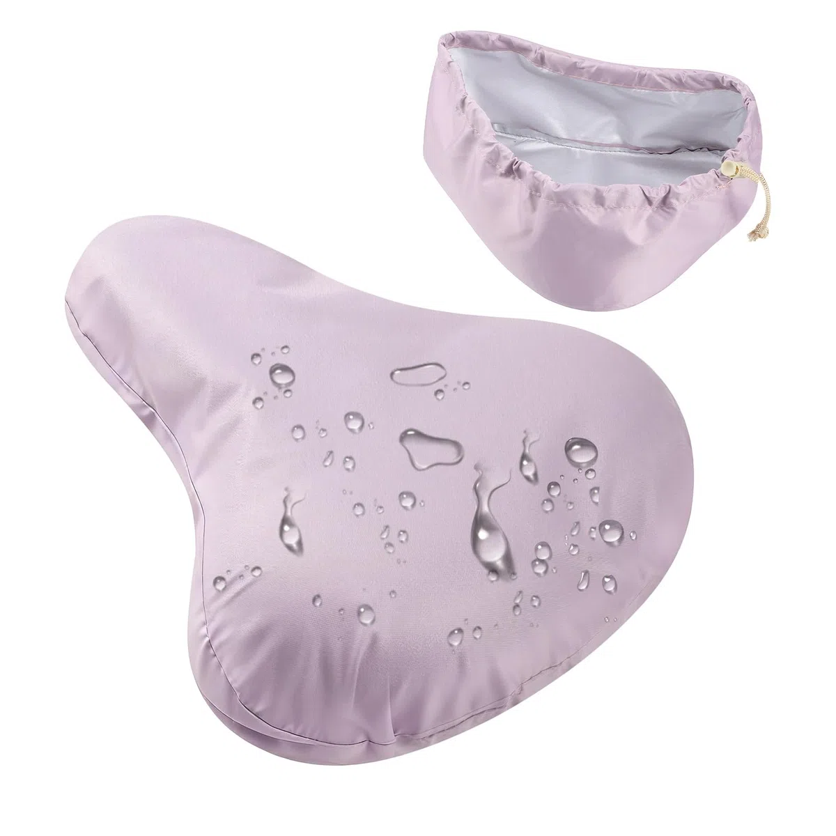 Protezione per sella impermeabile per bicicletta, elastica, resistente all'acqua, copertura per sella per bicicletta, protezione antipioggia per sella per bicicletta, copertura per sella per