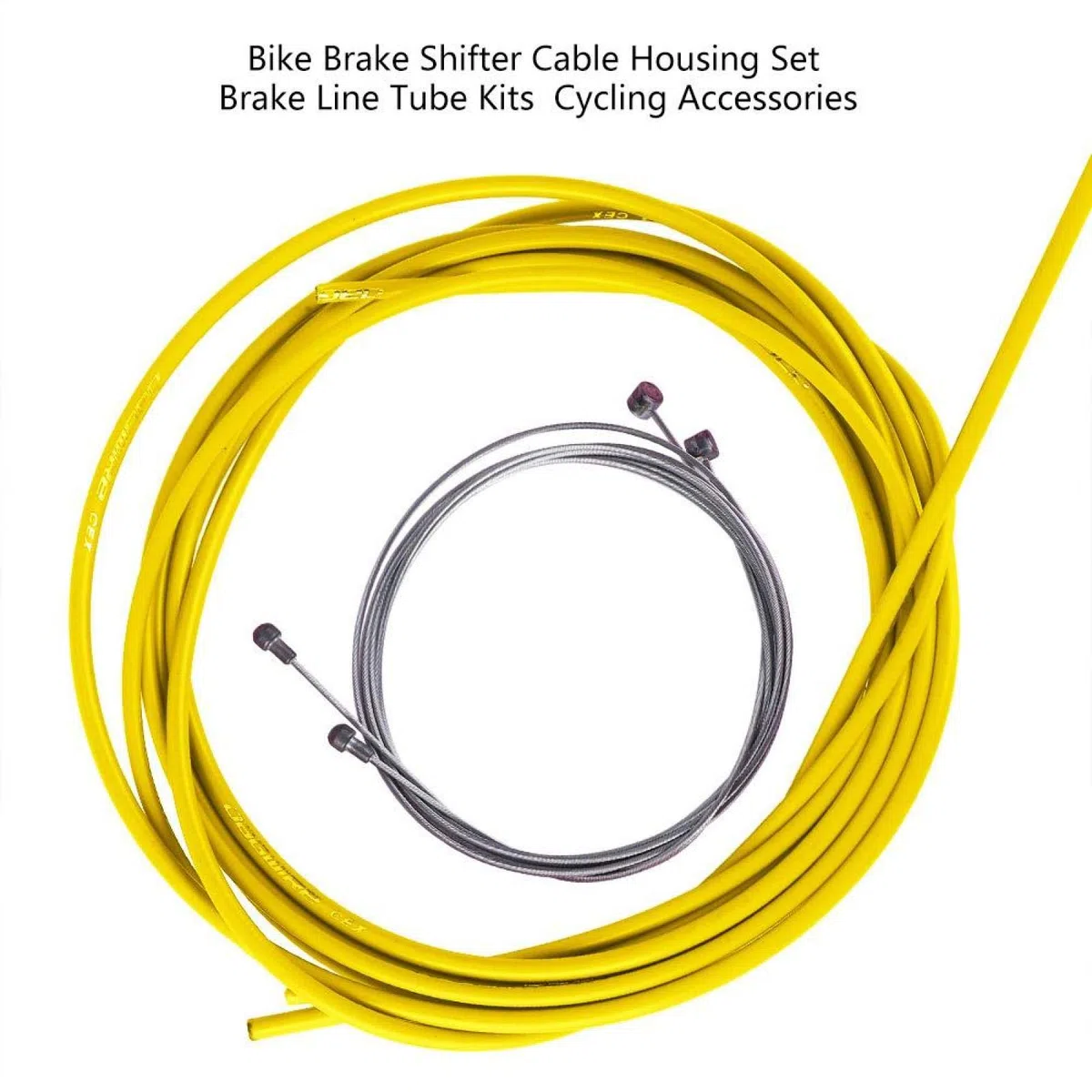 Keenso Cavi per Cambio Bici, Set Guaine per Cavo Cambio Freno Bici Kit Tubi Freno per Bicicletta Accessori per Ciclismo