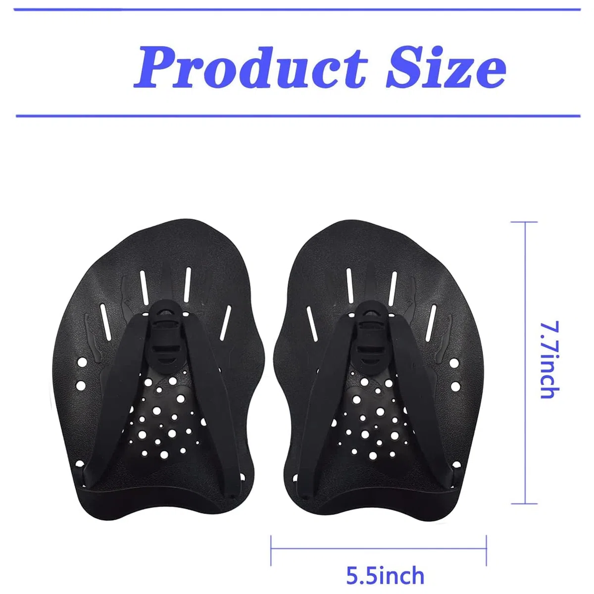 Pale Da Mano Da Nuoto - Swim Paddle - Pagaia Regolabile Per Nuoto, Pagaia Per Nuoto Mano，Palette Per Allenamento Al Nuoto, Per Il Nuoto, Accessori Per l'Allenamento Per Adulti Unisex