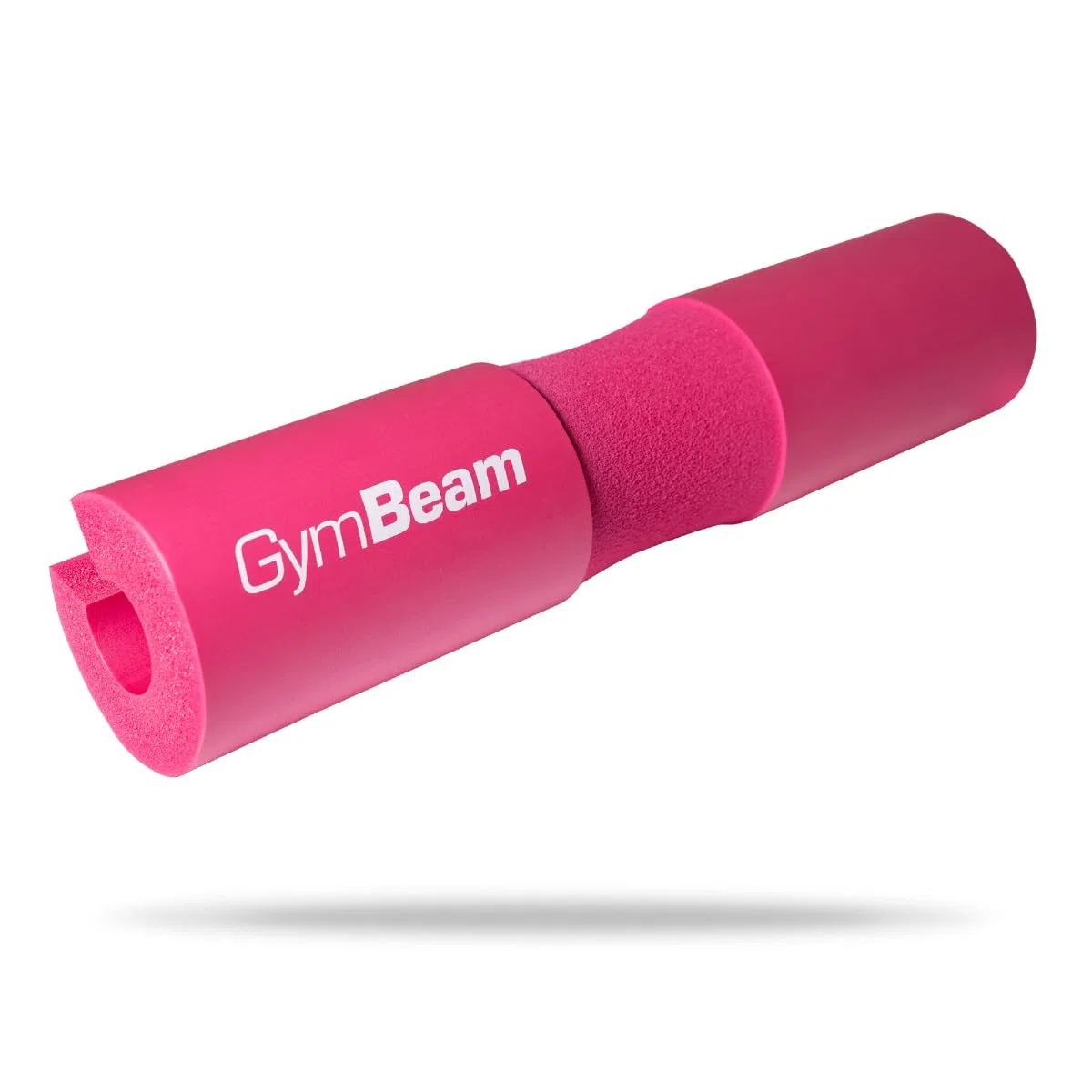 GymBeam Cuscinetto per Bilanciere da Donna, Colore Rosa, Barbell Pad in Gomma Nitrilica, Ideale per Squat con Bilanciere, Allevia la Pressione sul Tratto Cervicale