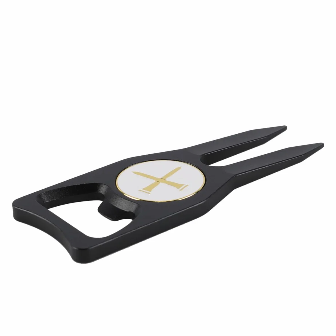 Alnicov Strumento di Riparazione per zolle da Golf 6 in 1 con Marcatore Magnetico