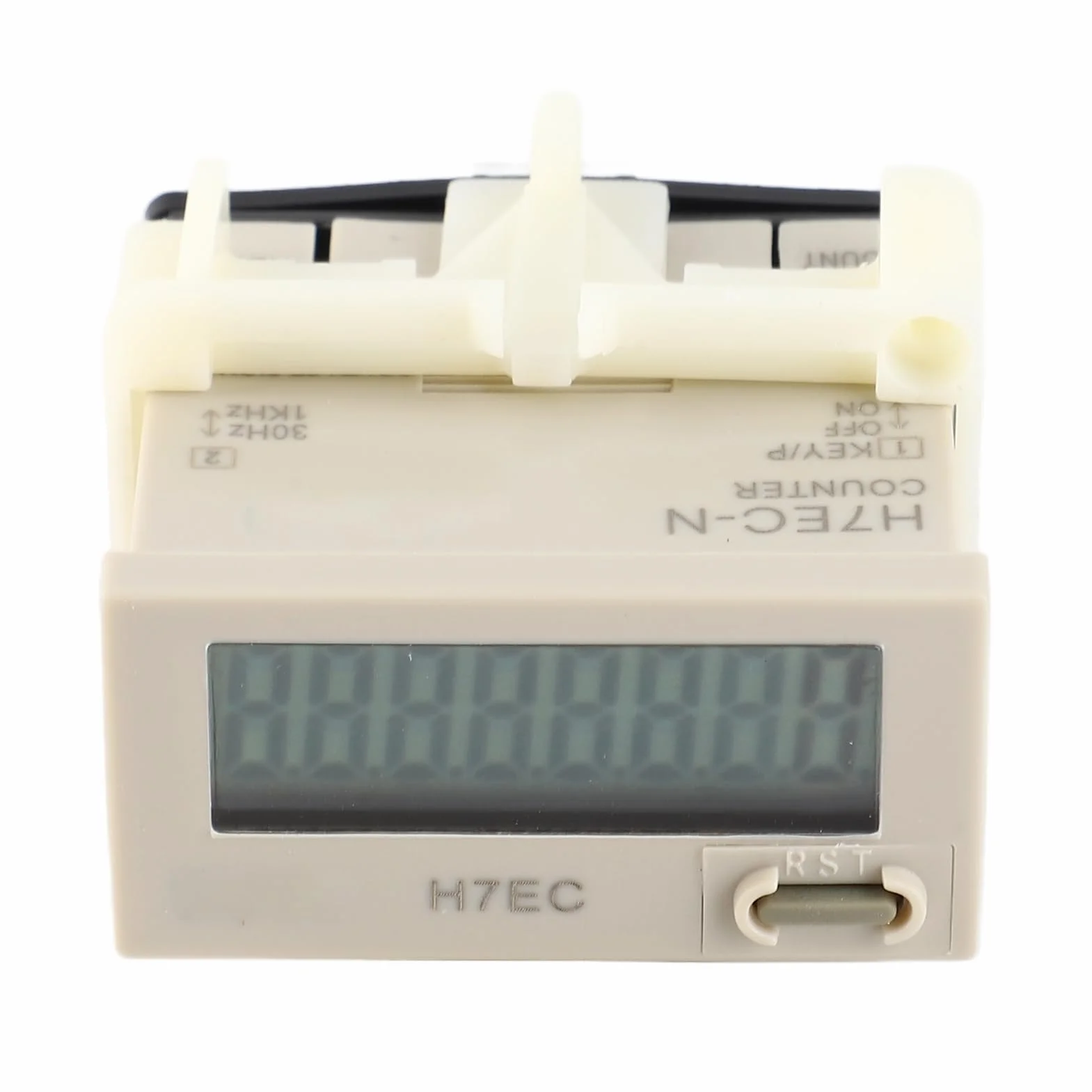 Contatore Elettrico Digitale Ad Alta Precisione con Display LCD a 8 Cifre per Conteggio Accurato e Batteria Al Litio di Lunga Durata-Ideale per l'installazione di Pannelli Standard