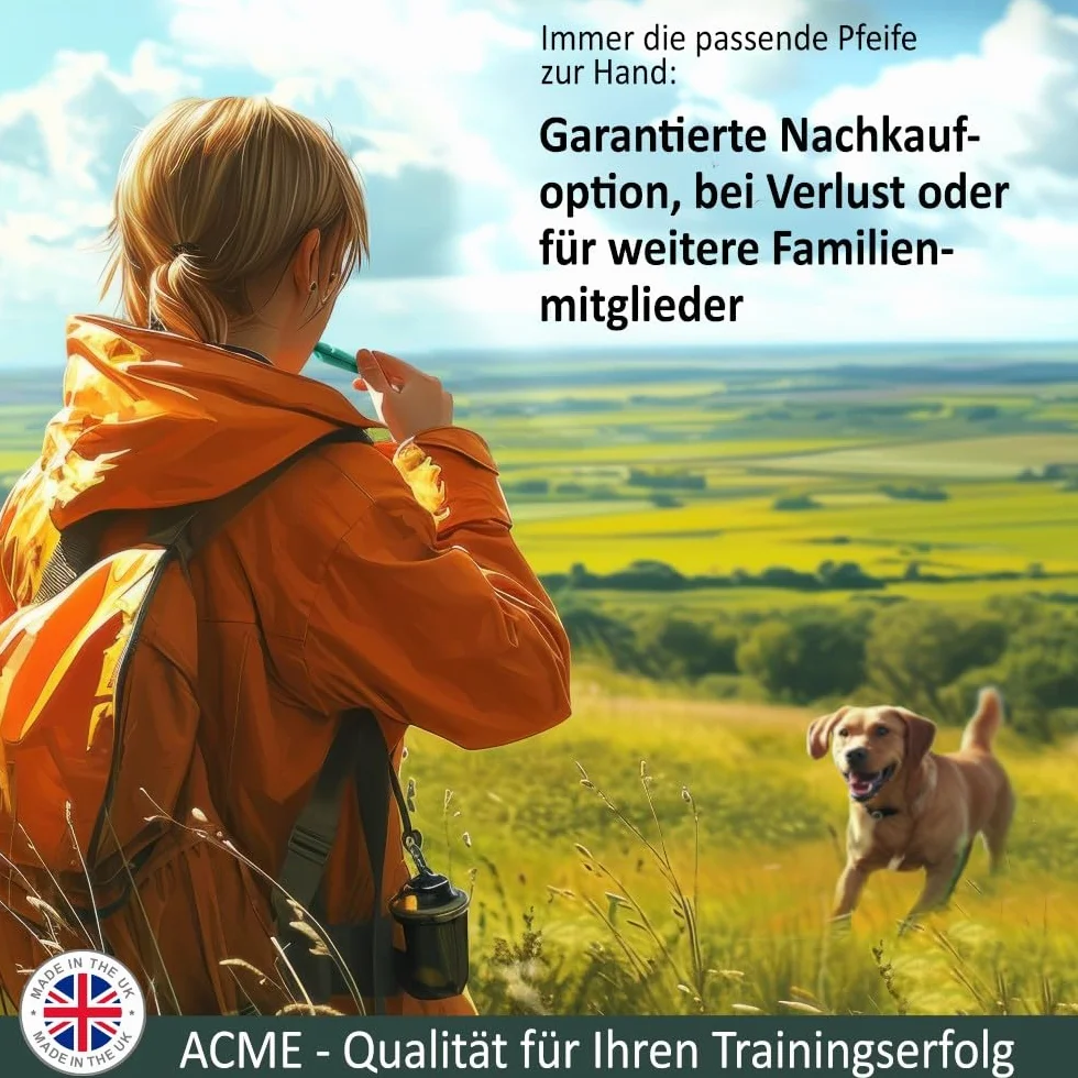 Acme 210,5 – Fischietto per Cani con Cordino