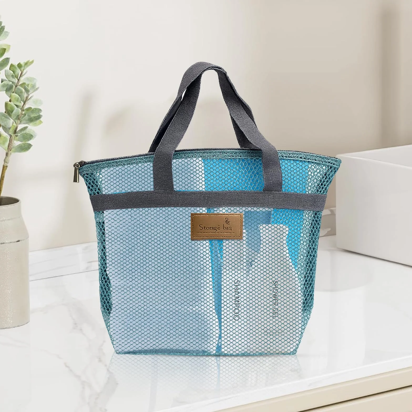 3 Pezzi Borsa da Doccia da Campeggio, BorsaCapiente per Giochi da Spiaggia,Borsa daDoccia Pieghevole da Campeggio per Palestra, Doccia, Viaggi e Campeggios