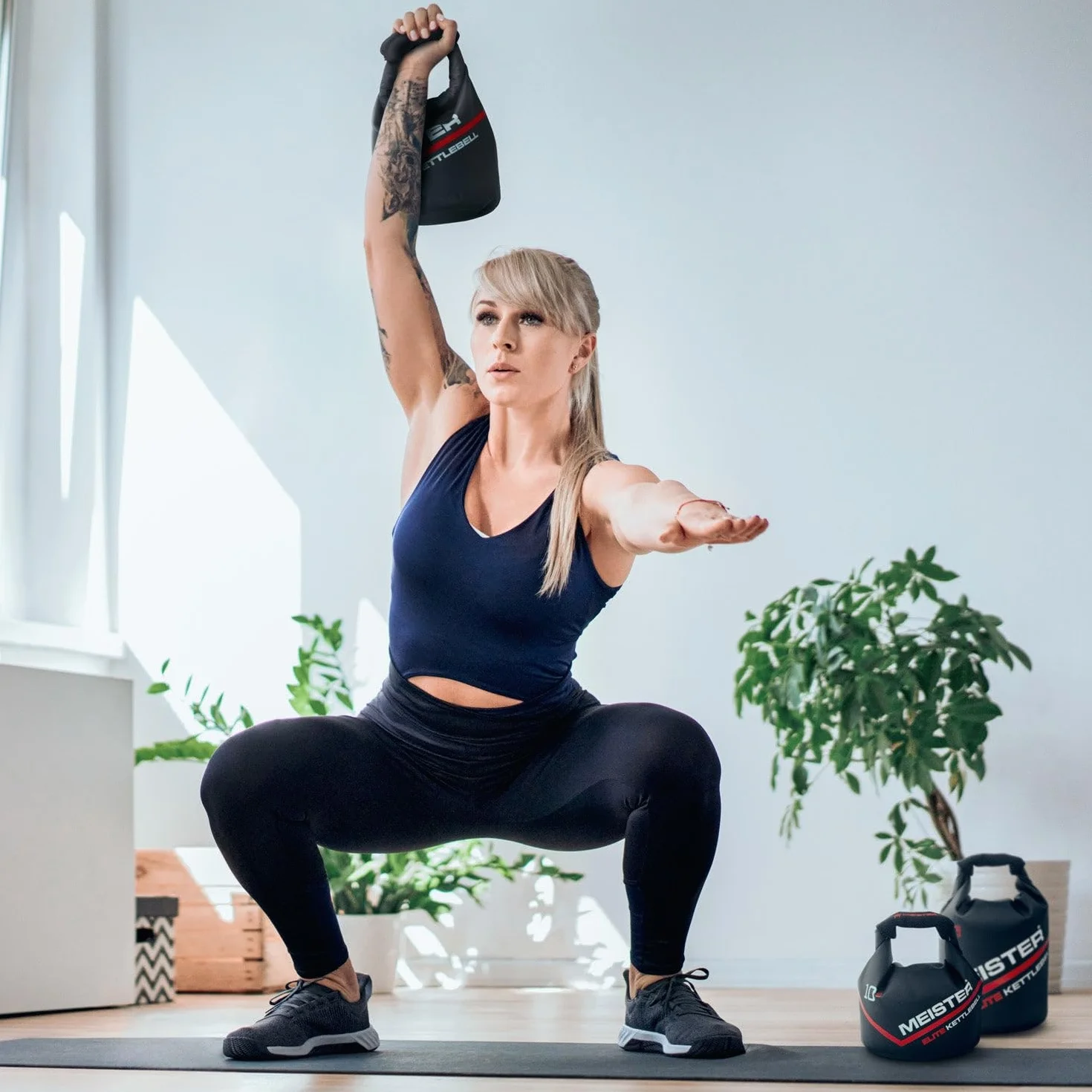 Meister Elite Tragbare Sand-Kugelhantel – Weicher Sandsack-Gewicht – 10/15/9 kg