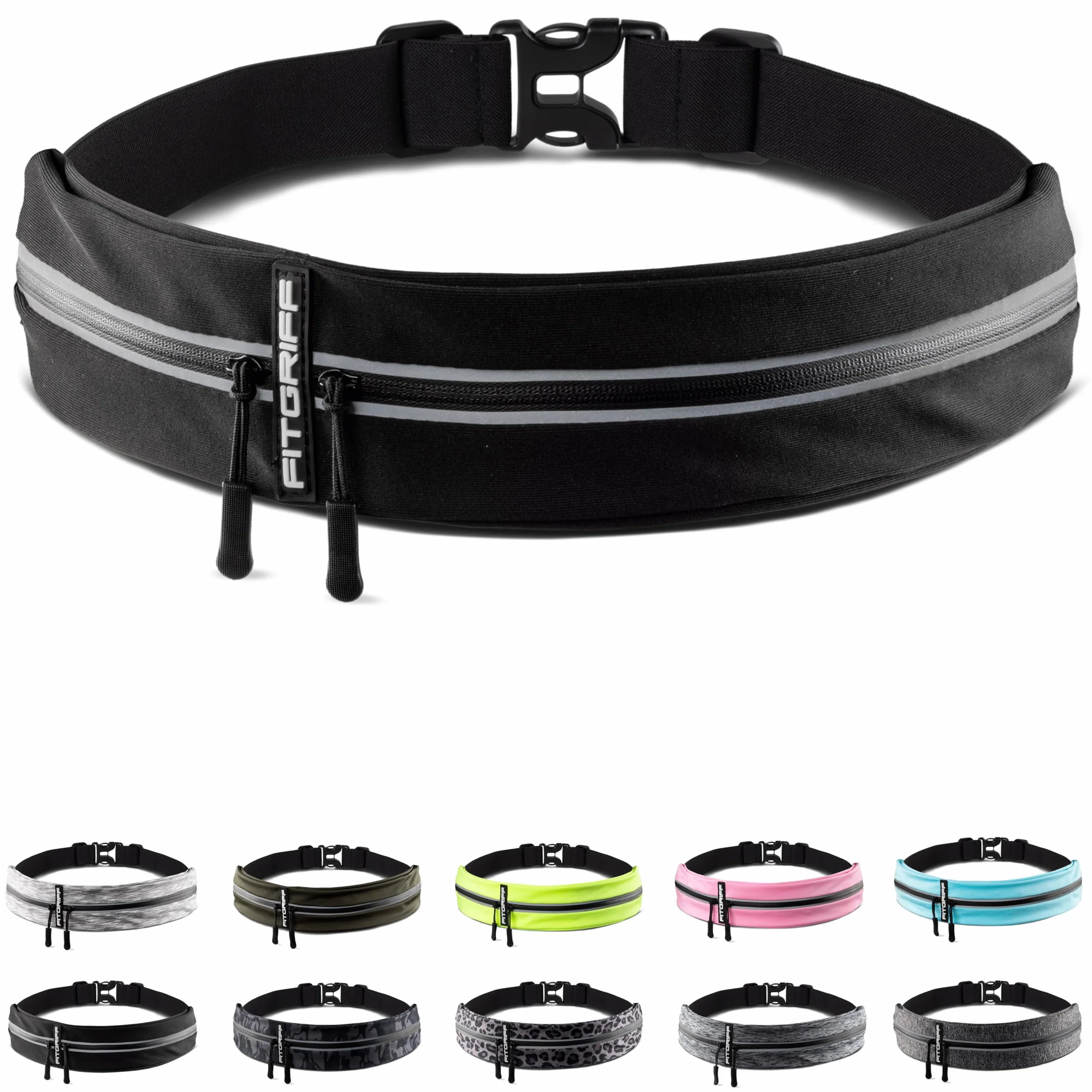 Fitgriff Marsupio Running Porta Cellulare Corsa Cintura Jogging Sportivo Camminata