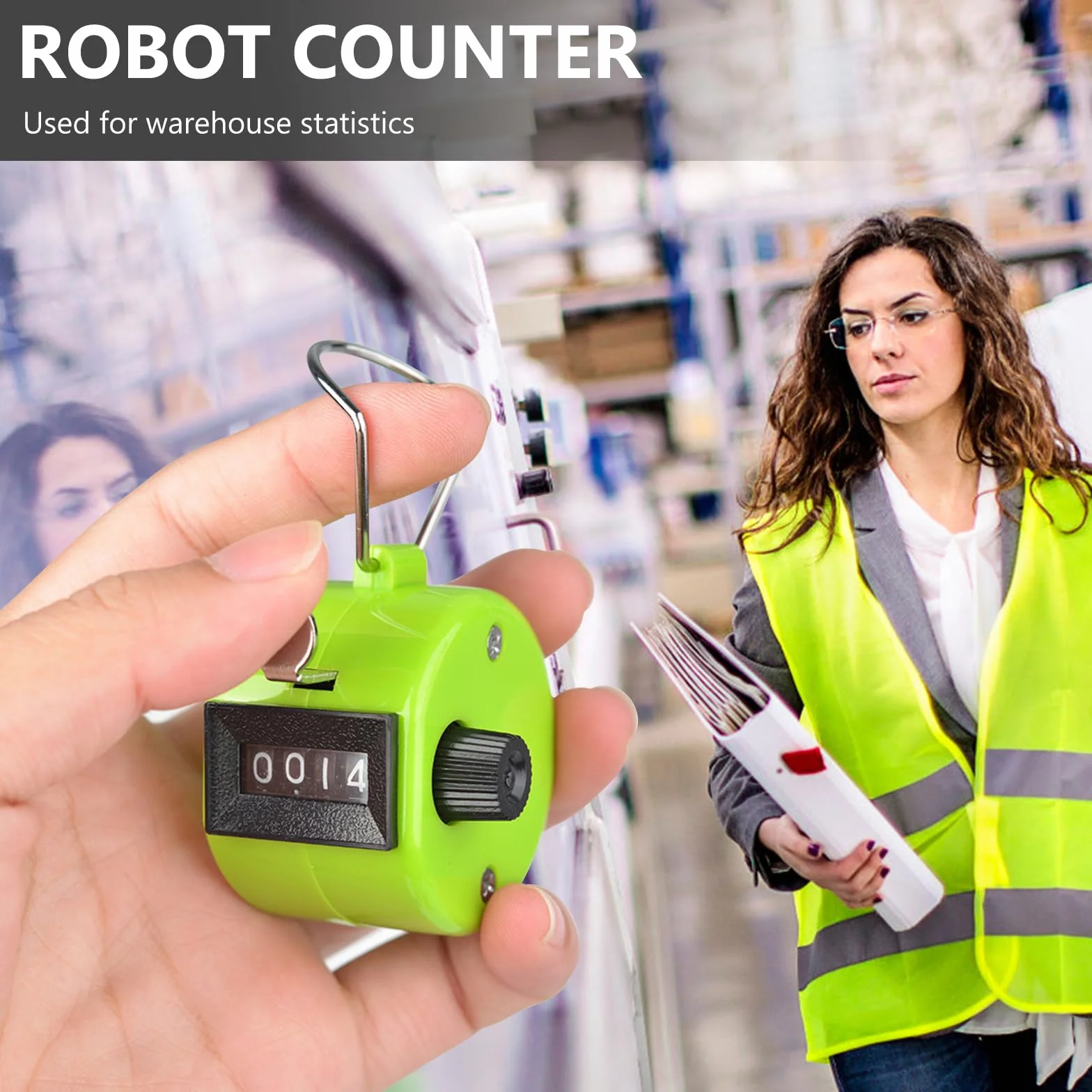 Vegena Contatore Manuale Meccanico 8pcs a 4 Cifre Tally Counter per Sport Eventi Statistiche