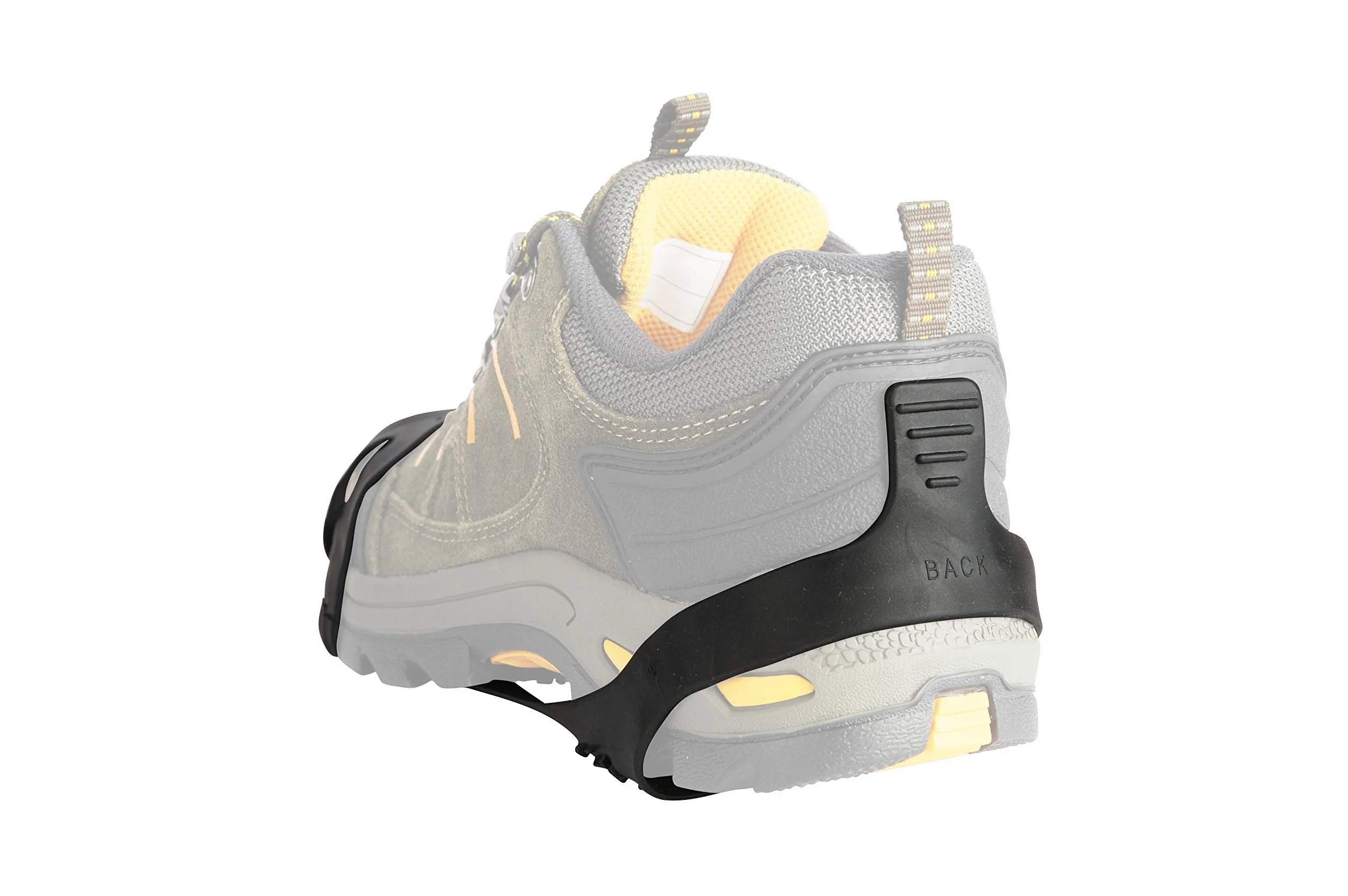 Tacchetti da ghiaccio Willceal, pinze da ghiaccio Traction Cleats Scarpe e stivali Rubber Snow Shoe Spikes Ramponi con 10 (10 prigionieri extra)