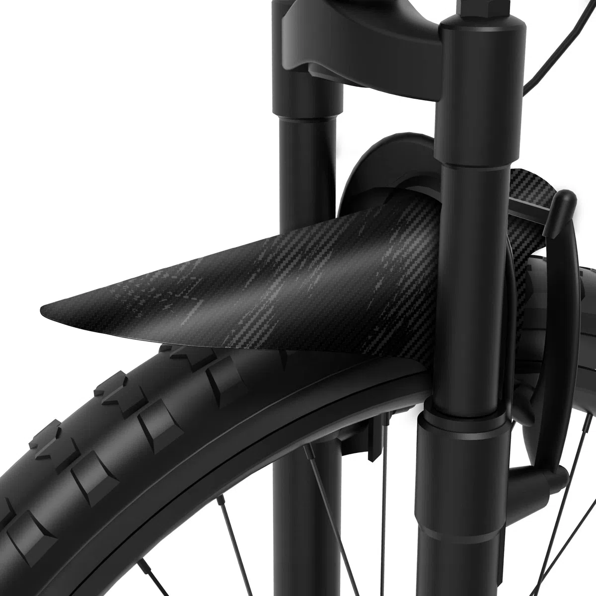 Parafango MTB, Compatibile Anteriore o Posteriore Enduro Parafanghi Bici MTB Misura BMX 20 26" 27,5" 28" 29 Pollici Mountain Bike Mudguard e Fat Bike Mud Guard