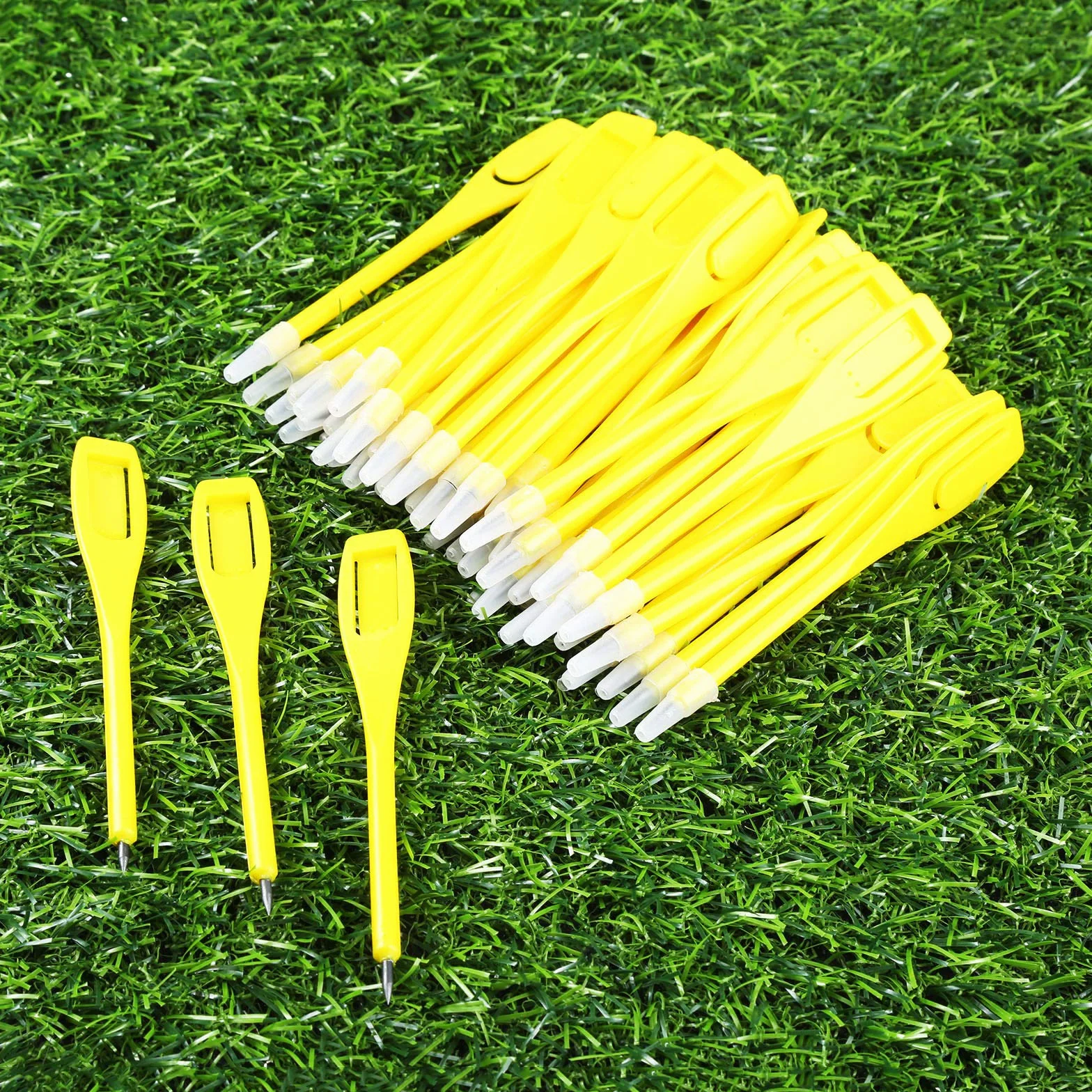 Matite per segnare i punteggi del golf, 50 pezzi, Yellow