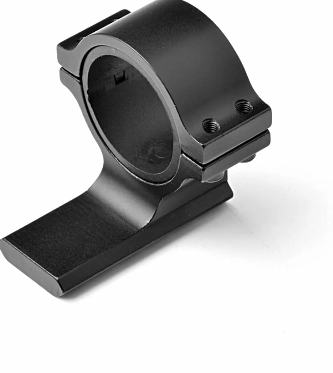 M062 Supporto Universale per Torcia (25.4–30 mm), Magnetico Accessorio in Alluminio con Anello Riduttore per Tubi da 1–1.18 Pollici, Superficie Anodizzata Resistente, Design Modulare per Torce