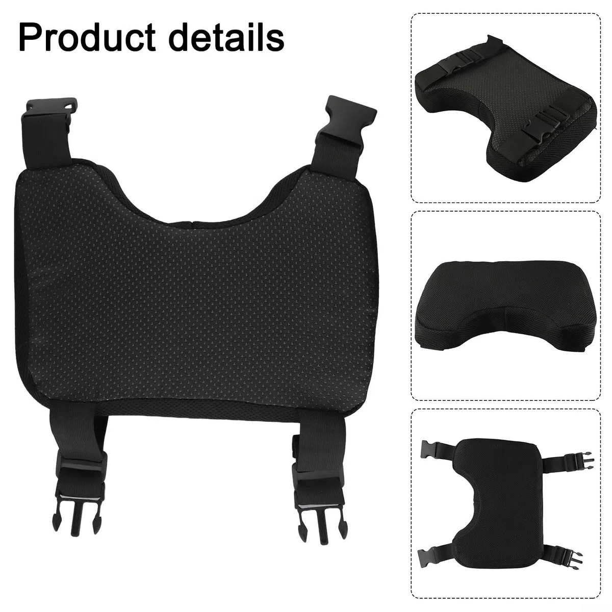 Cuscino per sedile del vogatore con memory foam in poliuretano per Concept 2, cuscinetto antiscivolo traspirante per ridurre la pressione sul coccige e migliorare il comfort dell'allenamento