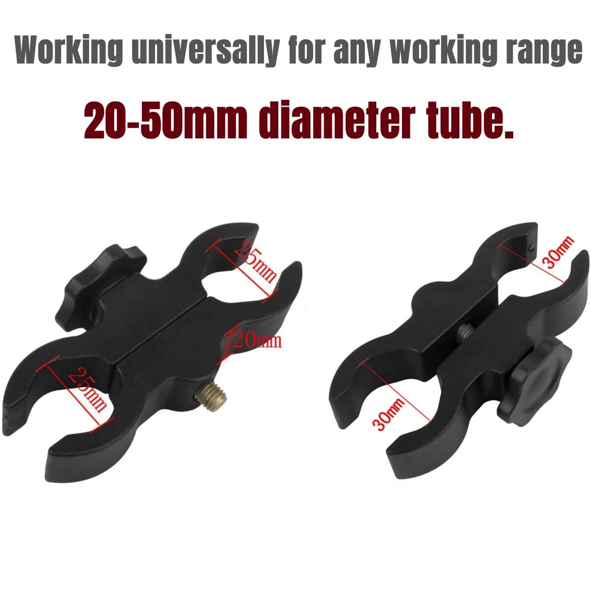 ACEXIER Barrel Gun Scope Mount Clip Morsetto per Torcia Torcia Telescope Sight Laser Bike Mult Gun Scope Accessori da Caccia