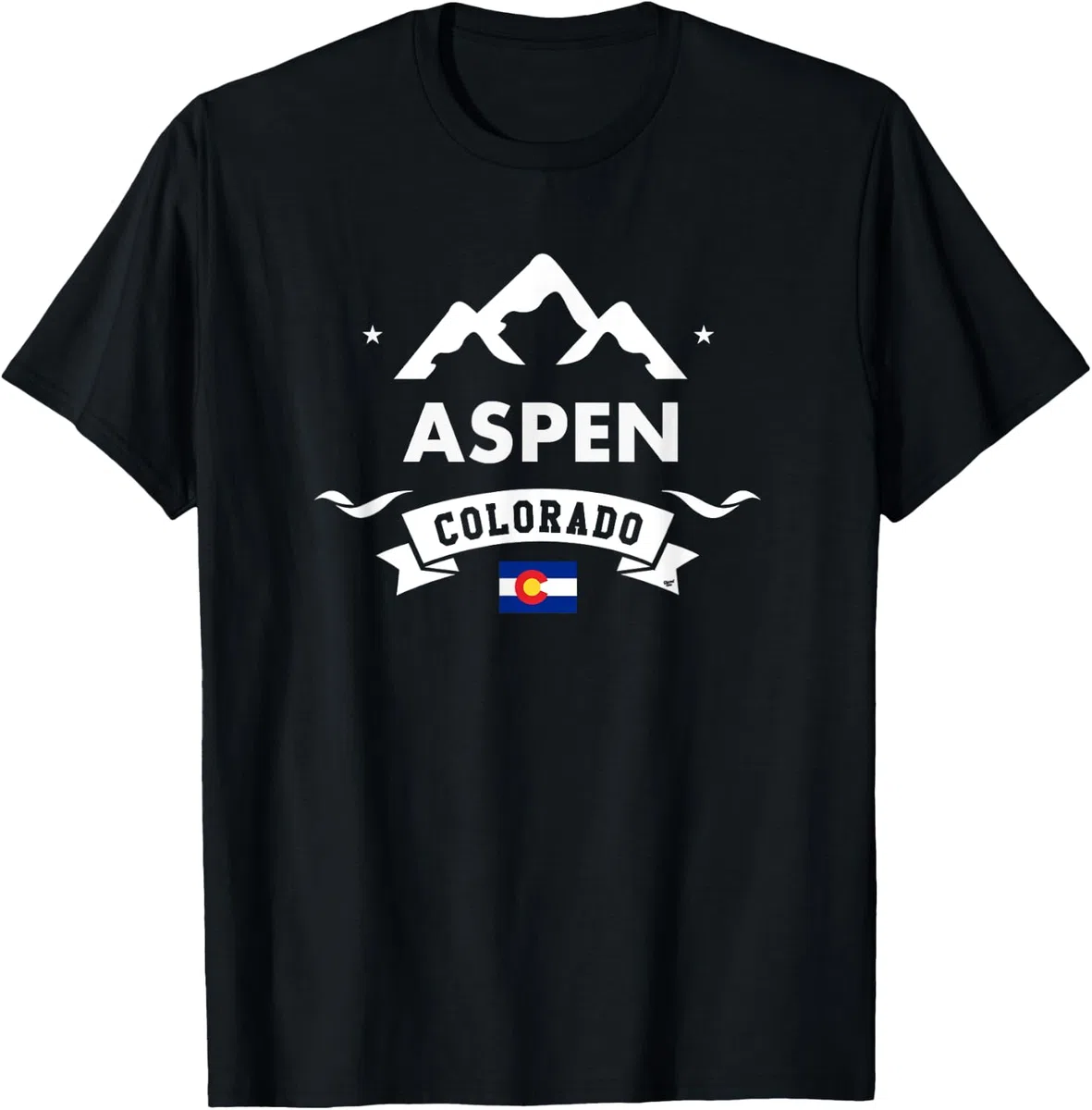 Aspen Colorado State Flag – Rocky Mountain Outdoor Maglietta