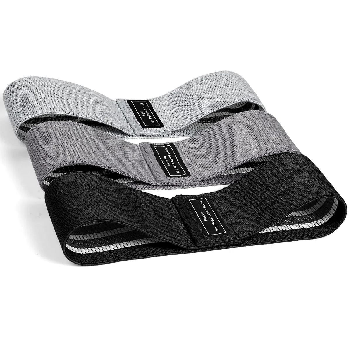 Flintronic Elastici Fitness, Bande Elastiche Fitness, Bande di Resistenza Fitness con 3 Livelli di Resistenza, Fasce Elastiche Fitness, Bande Elastiche Fitness per Crossfit, Yoga, Pilates